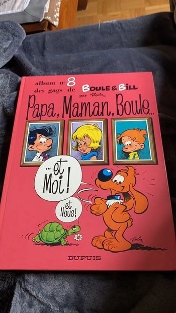 BD boule et Bill numéro 8 papa maman boule et moi