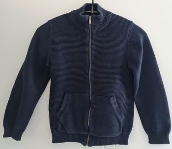 Gilet Bleu Marine - T. 9 ans