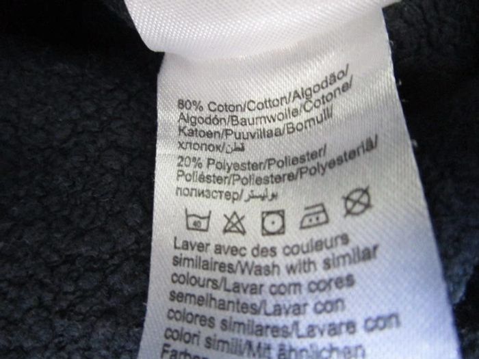 Sweat à capuche marine Vertbaudet 8 ans TBE - photo numéro 7