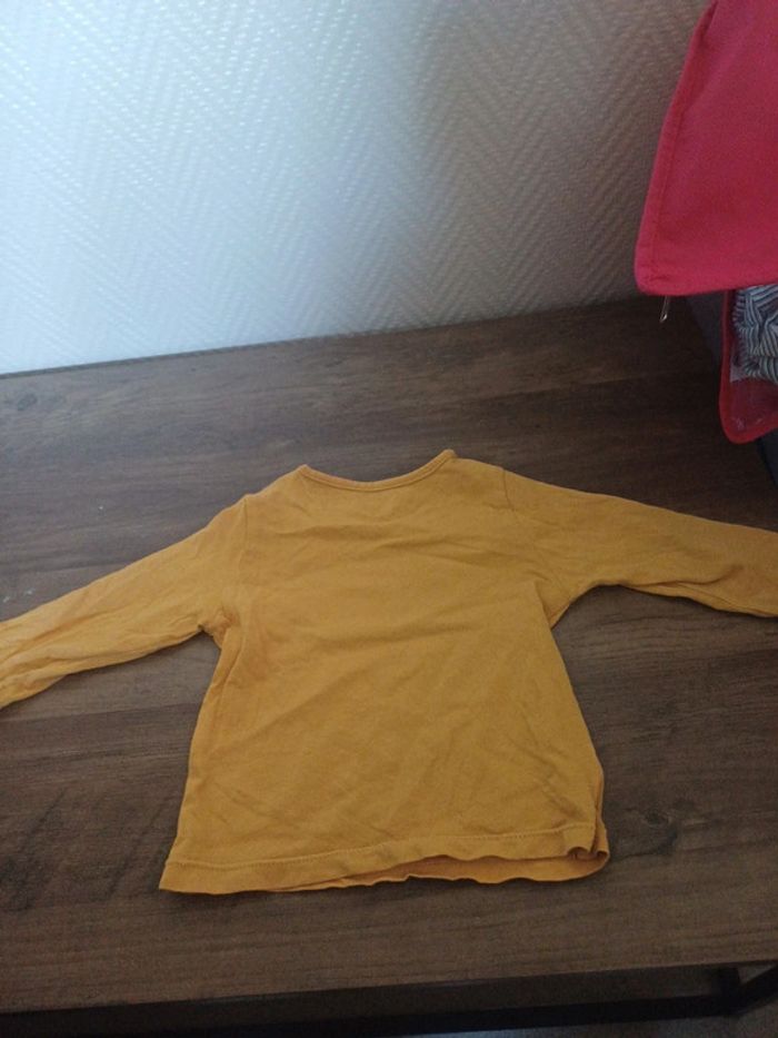 Pull fin jaune moutardes - photo numéro 5