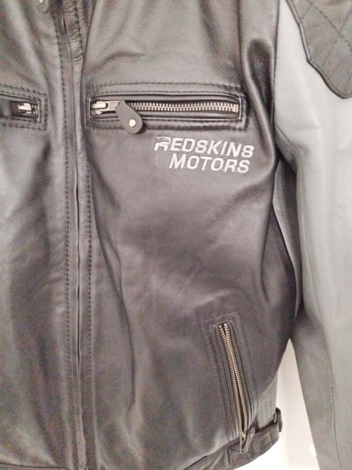 Blouson cuir Redskins Motors Taille M - photo numéro 12