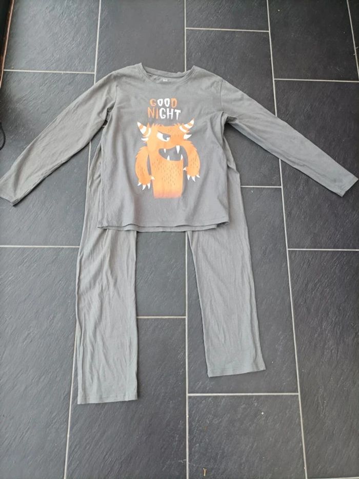Joli pyjama monstre garçon 13-14 ans
