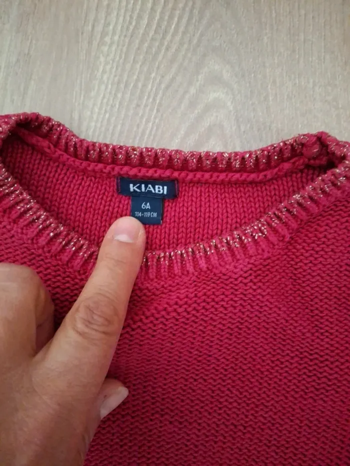 Pull Kiabi 6 ans très bon état - photo numéro 3