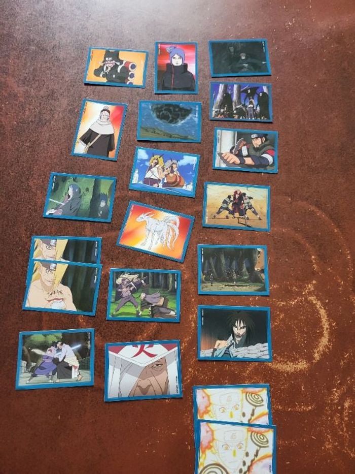 Carte naruto