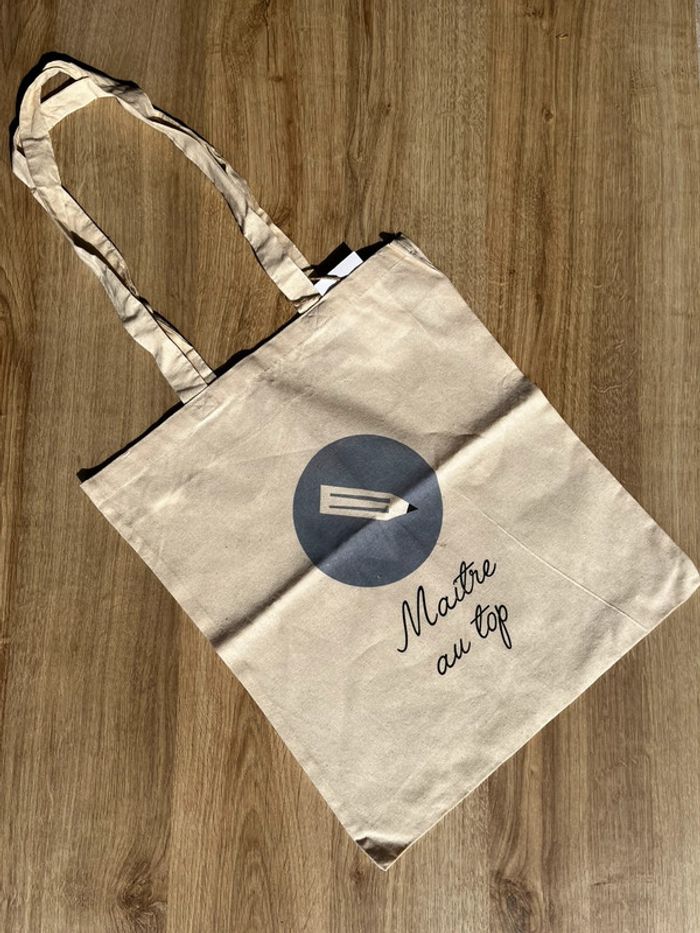 Tote bag Maître au Top