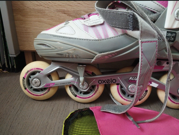 Roller Oxelo + protections corps - photo numéro 2