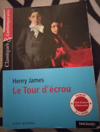 Livre "La Tour d'écrou" de Henry James édition Magnard en très bon état