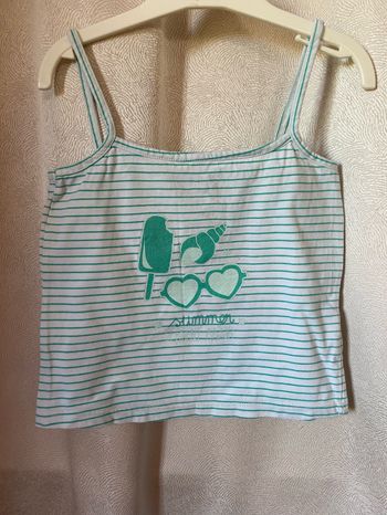 T-shirt à bretelles débardeur 6 ans Sergent Major