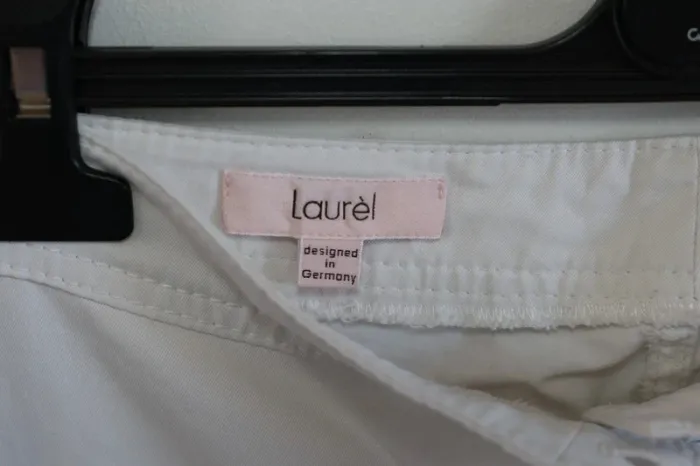 C39 pantacourt blanc Laurel 44 - photo numéro 3