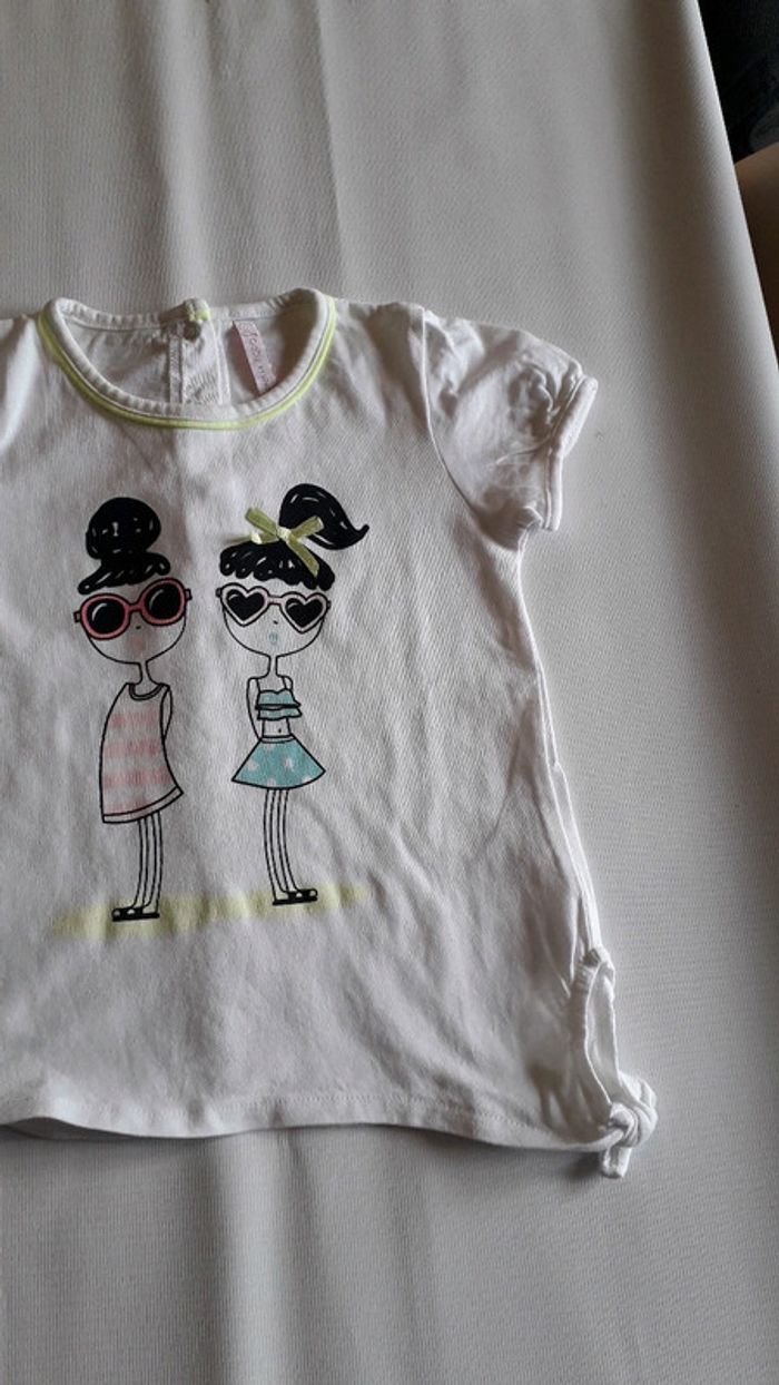 Lot de 4 tee shirts / débardeurs T 3 ans - photo numéro 11