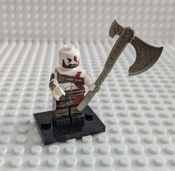 Figurine God of War : Kratos (dernière version), style lego