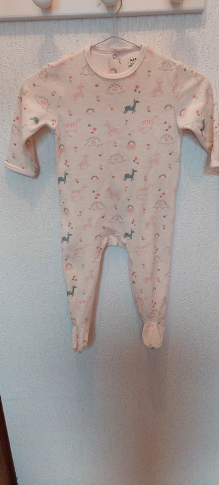 Joli lot bébé fille 18 m Grain de blé Kiabi grenouillères body gilet pantalon très bon état - photo numéro 18