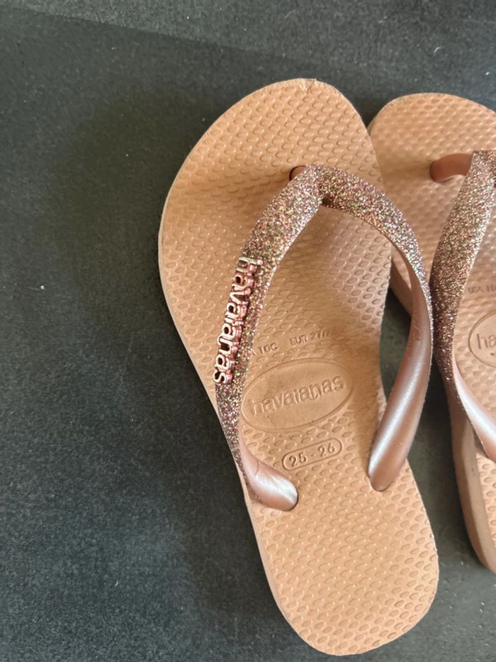 Claquettes fille havaianas - photo numéro 2