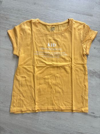 Tee-shirt jaune