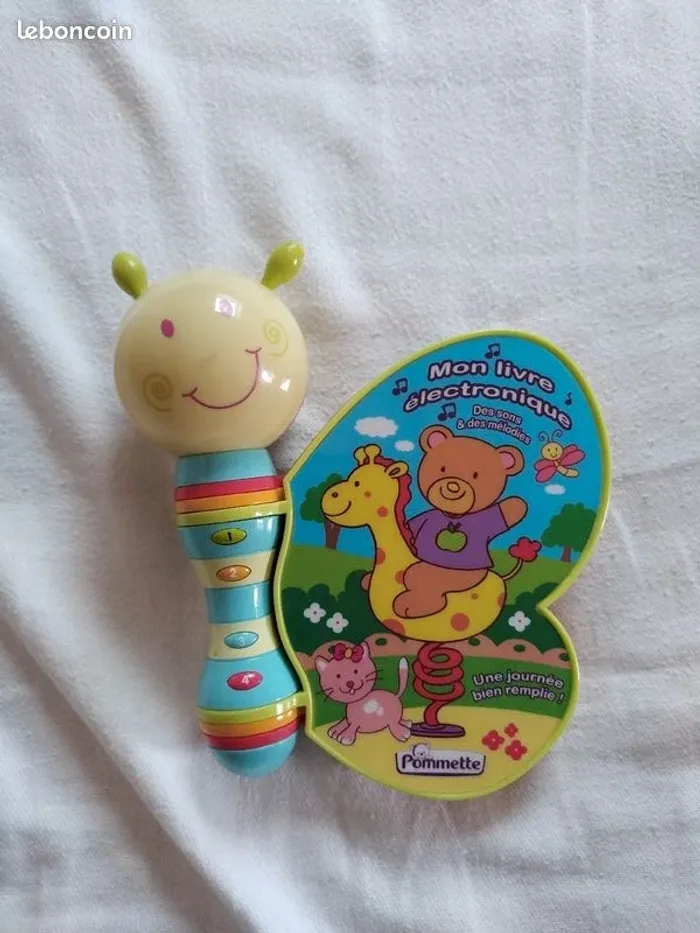 Lot de 3 Livres Sonores Bébé et musical