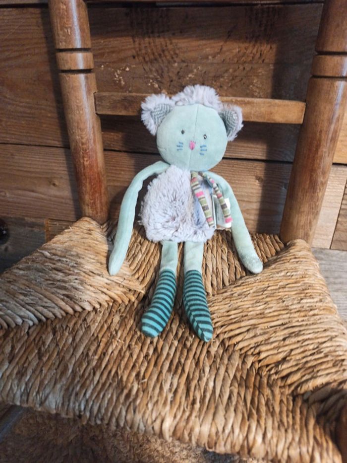 Peluche Minoucha hochet moulin roty tbe - photo numéro 2