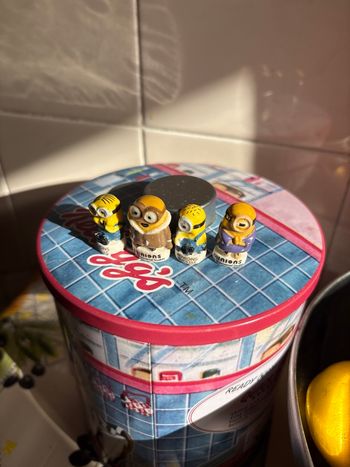 Lot de 4 fèves les minions 