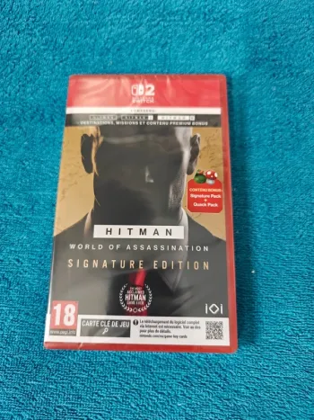 Switch 2 Hitman world of assassination signature edition