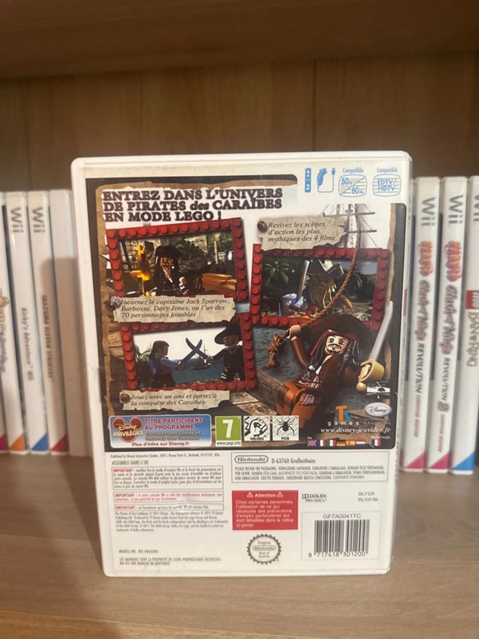 Lego pirates des Caraïbes jeu Wii Disney - photo numéro 3