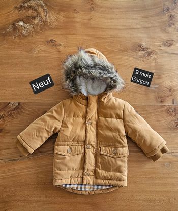 Blouson chaud bébé garçon