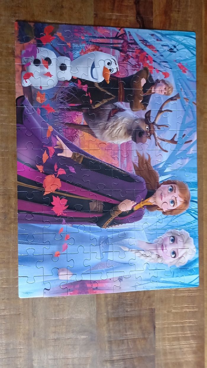 Puzzle 104 pièces  Reine des neiges II - photo numéro 3