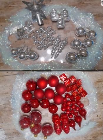 Gros Lot de décorations pour sapin de Noël