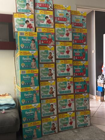 Pampers plusieurs taille