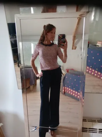 Top femme 40 Fleuri c26