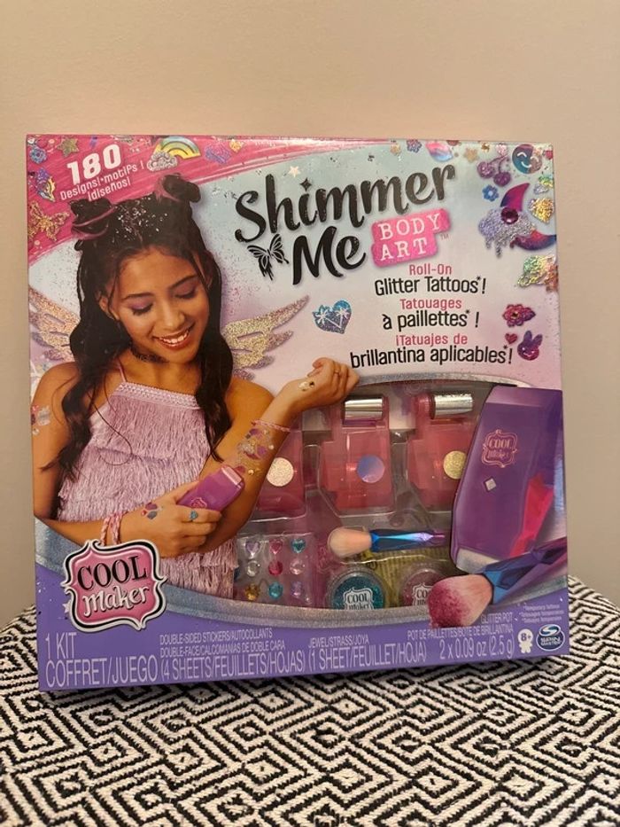 Coffret Cool Maker Shimmer Me Body Art -Dès 8 ans