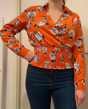 Blouse fleurie