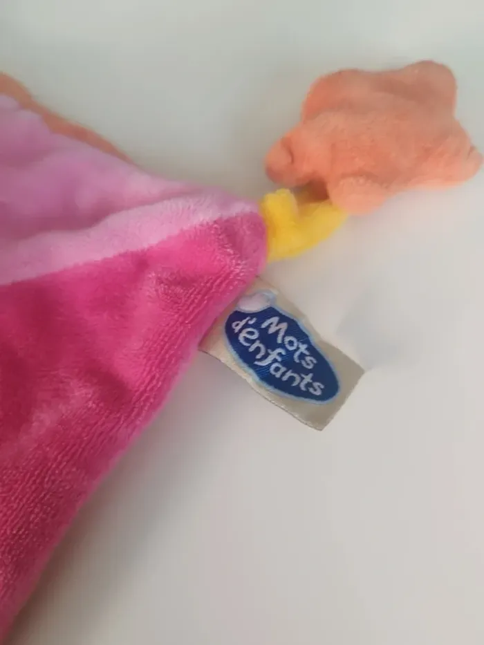 Doudou poupée Mots d'enfants - photo numéro 3