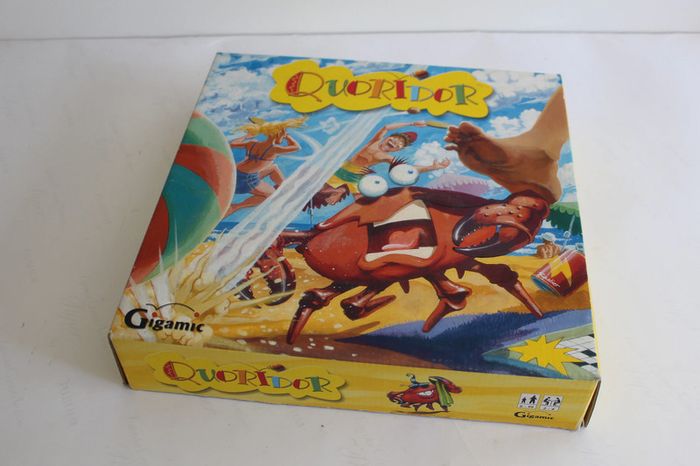 Gigamic Quoridor Edition La Grande Aventure des Crabes à la Plage 100% Complet
