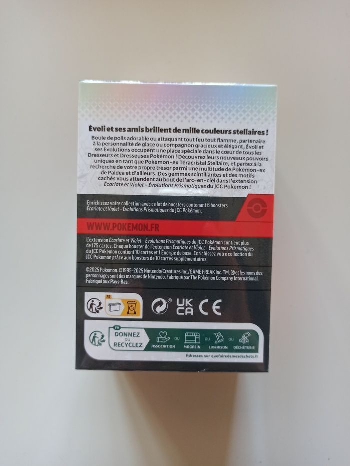 Bundle Pokémon Évolution Prismatique - Neuf & Scellé - photo numéro 3