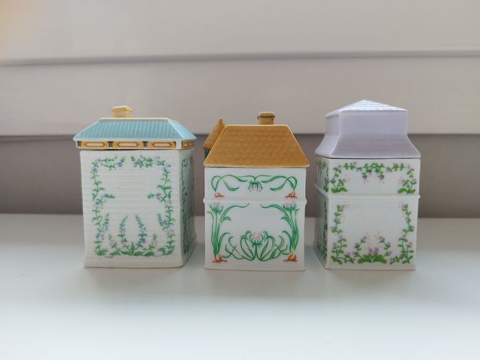 Lot de pots à épices Brooks and Bentley (lenox village) - photo numéro 3