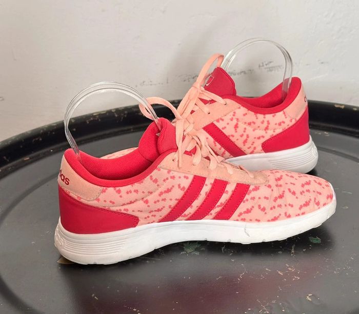 Baskets adidas néo little racer rose taille 38 - photo numéro 3