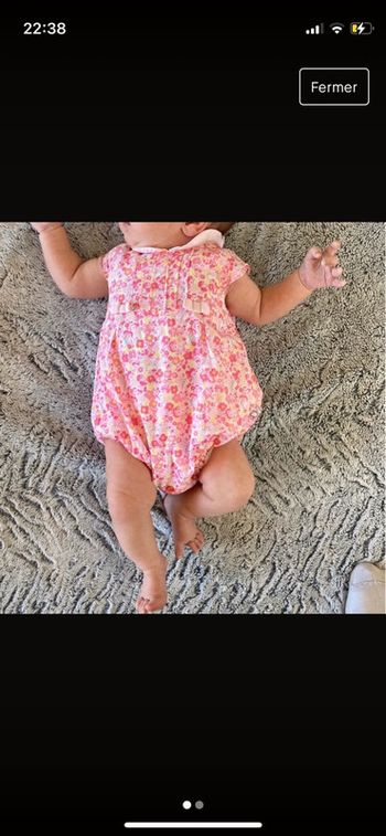 Barboteuse sergent major liberty