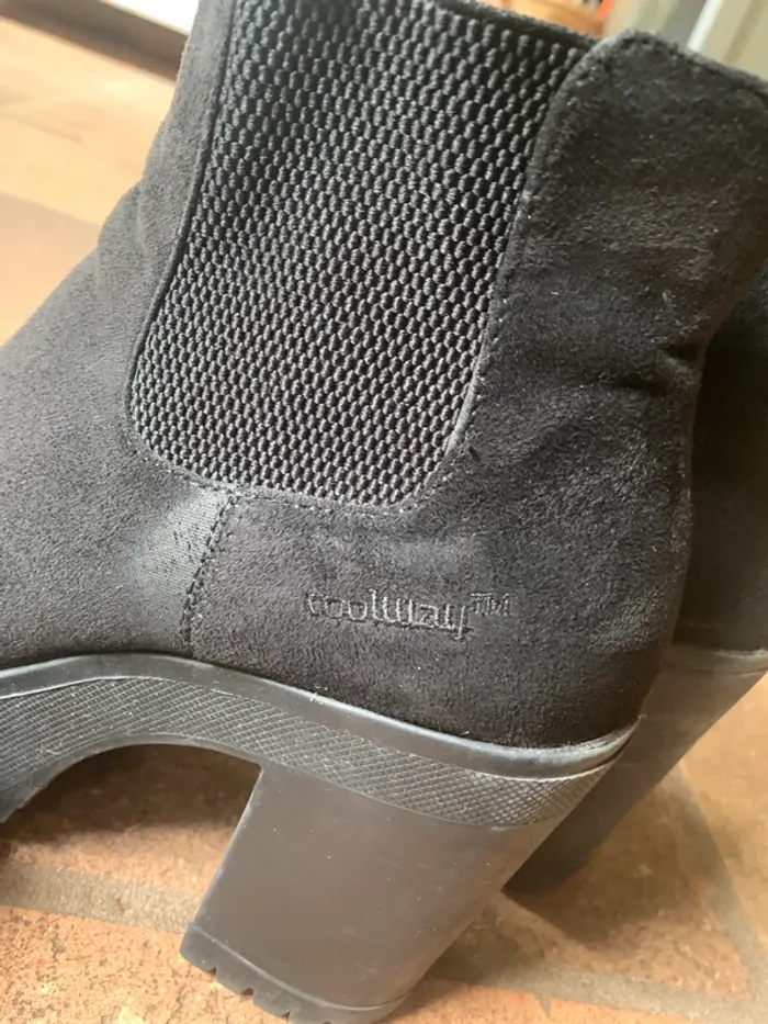 Bottines à talon compensées - photo numéro 8