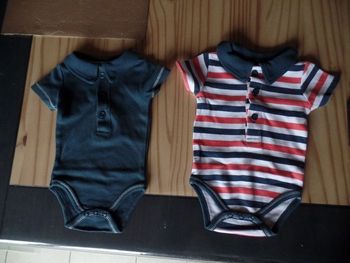 Bodies manches courtes bébé