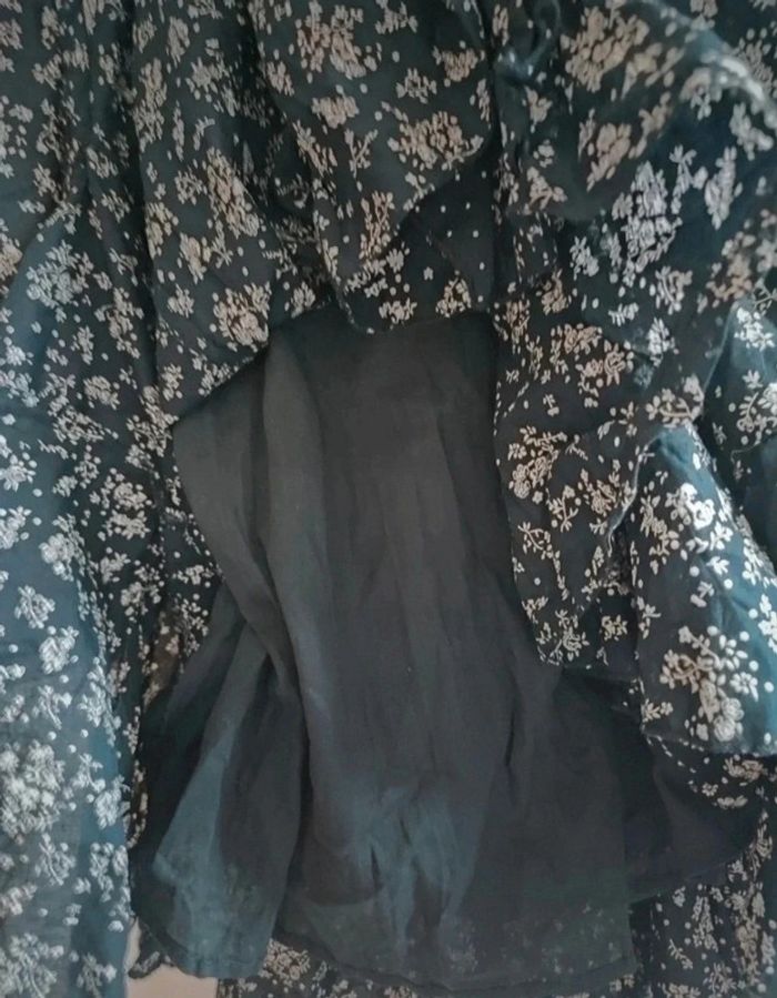 Magnifique Robe à fleurs avec doublure en coton taille 38 - photo numéro 5