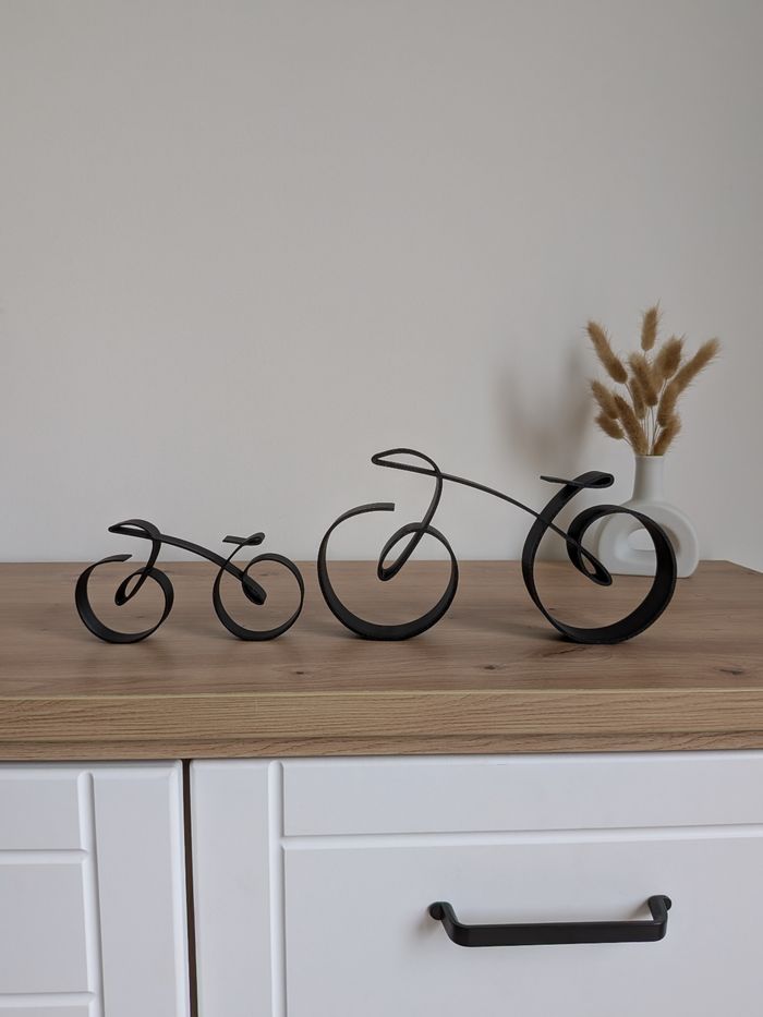 2 vélo en 3d à poser pour décoration - photo numéro 2