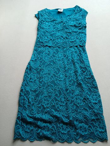 Robe d'allaitement turquoise