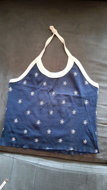 Top crop dos nu taille 34 36