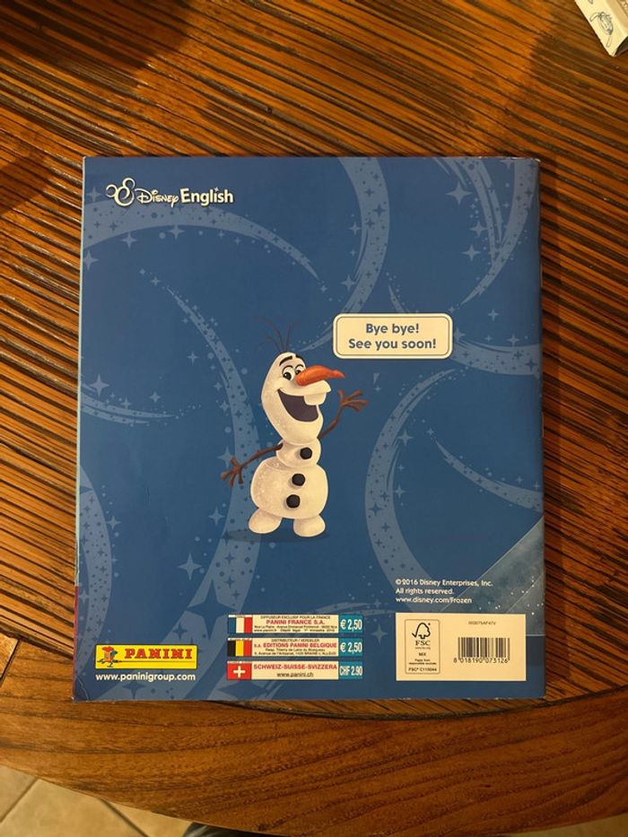 Livret panini neuf aucun autocollant - photo numéro 2
