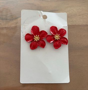 Boucles d’oreilles fleurs