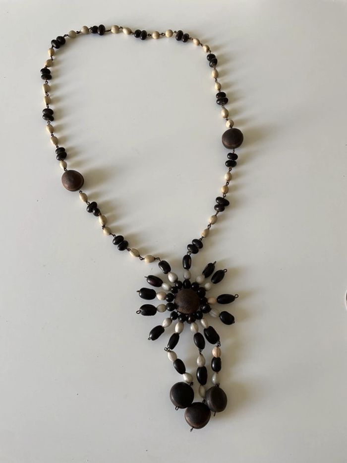 Collier marron - photo numéro 3