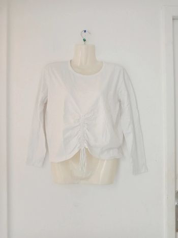 Sweat-shirt léger / transparent manches femme w