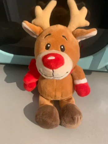 Peluche Renne du père Noël