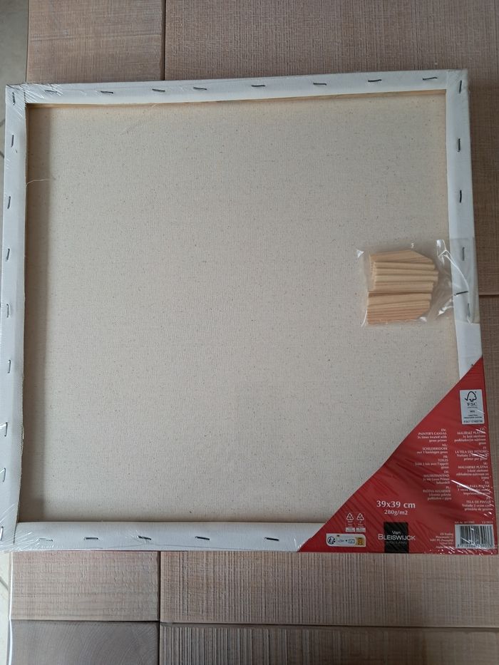 Toiles pour peinture Van Bleiswijck (39x39 cm) - photo numéro 2