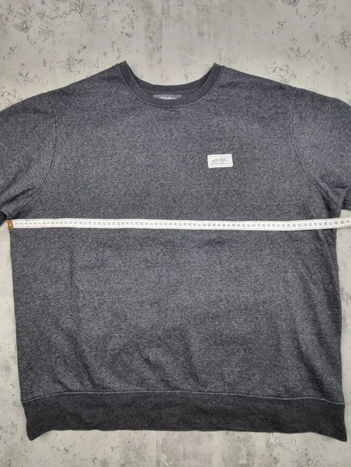 Pull col rond Eddie Bauer gris – Taille XXL Homme - photo numéro 10