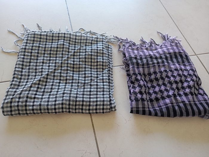 Lot de 2 keffieh